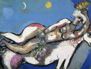  contemporain - Cavalière contemporaine Marc Chagall